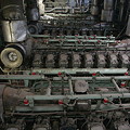 写真: 八甲田丸のエンジン
