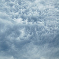 写真: 気味の悪い雲