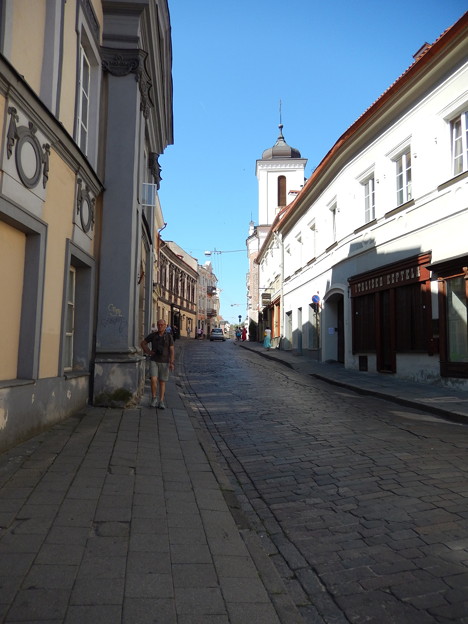 写真: 路地小路Vilnius　Ghetto Lithuania