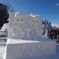 写真: MADOGATARi展　雪像 2