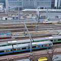 写真: 新幹線と山手線と京浜東北線