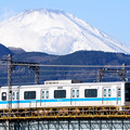 富士山と3000形電車