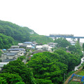 小入川橋を渡るローカル列車