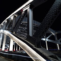 写真: 白鬚橋 夜景
