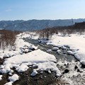 積雪の松川