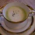 写真: 有機野菜のポタージュスープ