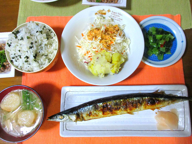 写真: 秋刀魚