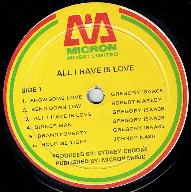 写真: All I have is love(JA)3