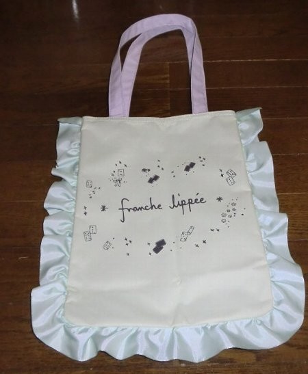 写真: ふしぎの国のアリス オフィシャルファンブック　フランシュリッペ特製フリル付きバッグ