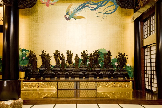 「二十八部衆~仏像彫刻」 念佛宗（念仏宗）無量寿寺 佛教之王堂  社寺仏教美術 nenbutsushu015