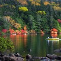 Photos: 白駒池で秋を楽しむ。