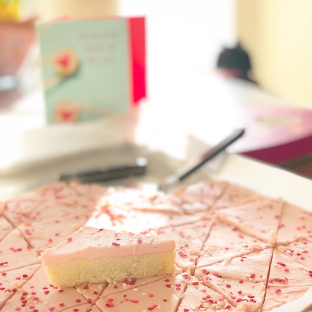Photos: Sugar Cookie Bars for V-day♪