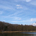 写真: 猪苗代湖と磐梯山