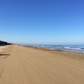 日本で唯一砂浜を道路にできる千里浜なぎさドライブウェー