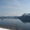 写真: 摩周湖の全景