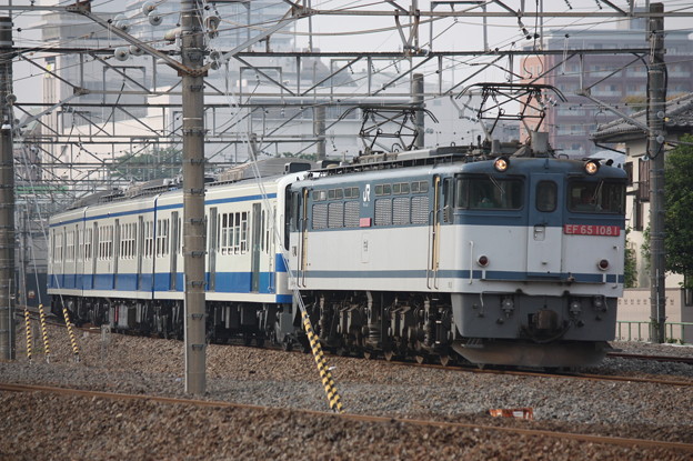 写真: EF65-1081+伊豆箱根鉄道1300系1302F