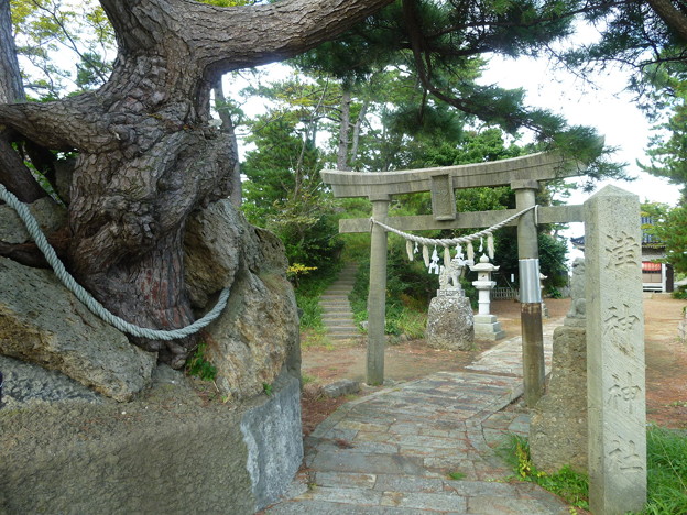 写真: 津神神社へ017