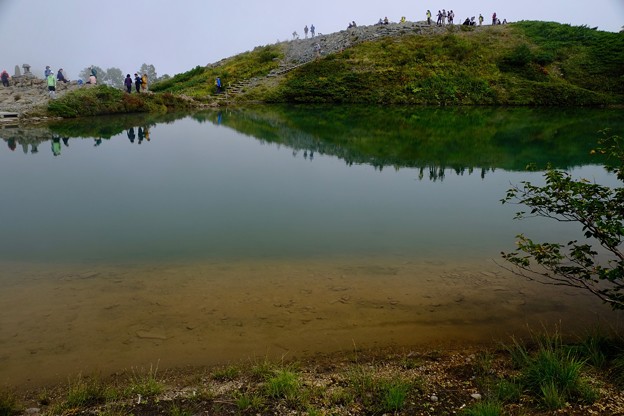 写真: 4度目の八方池-長野県白馬村：八方池
