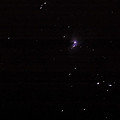 写真: 無理矢理…オリオン大星雲！