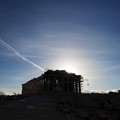 パルテノン神殿から日が昇る