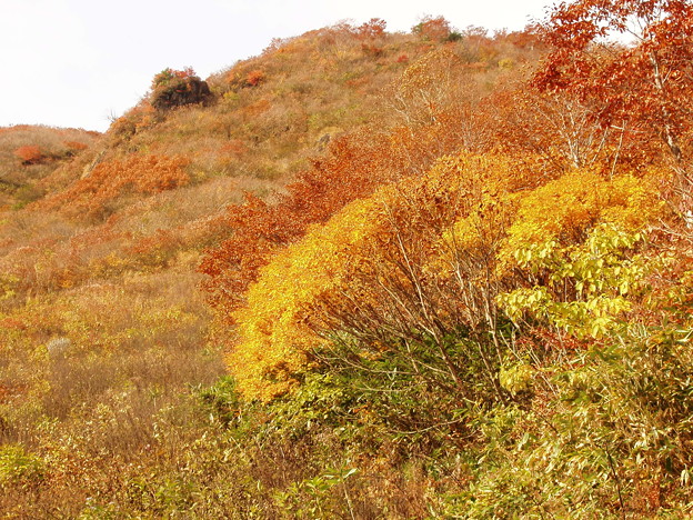 写真: 秋の谷川岳からーその１