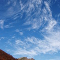 写真: 秋空と谷川岳
