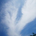 写真: 勢いのある雲