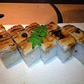 写真: 穴子の押し寿司