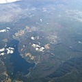 Photos: 空から見た箱根と芦ノ湖