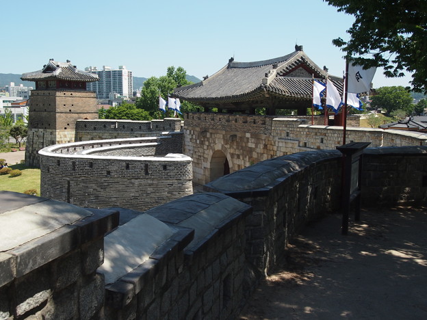 写真: 華西門 -水原華城-／Hwaseomun Gate -Hwaseong Fortress-