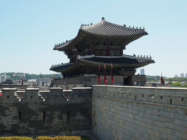 写真: 長安門 -水原華城-／Janganmun Gate -Hwaseong Fortress-