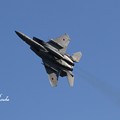 写真: F-15帰投