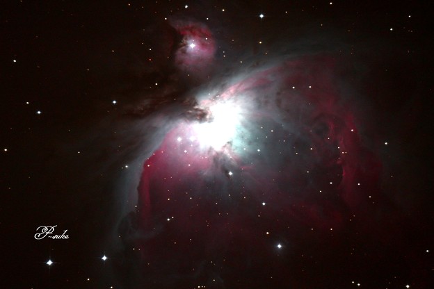 写真: オリオン大星雲