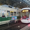 写真: 広島電鉄 712と5104