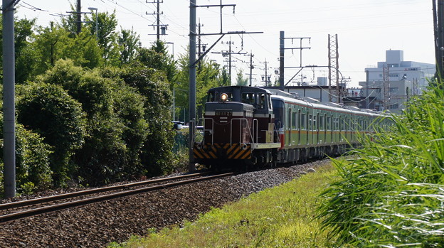 名古屋臨海鉄道 ND552 7+名鉄3308F+3309F