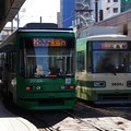 写真: 広島電鉄 3956と3806