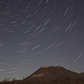 写真: 赤城鍋割山と北天