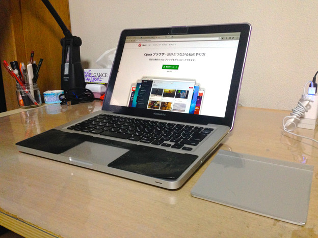MacBook Pro（13int、非Retina）とMagic Trackpad - 4