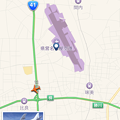 Flightrader 24：県営名古屋空港付近を飛行する「ソーラインパルス」 - 1