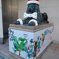 名古屋三越栄店のライオン像、今年（2015）もクリスマス仕様に！ - 1