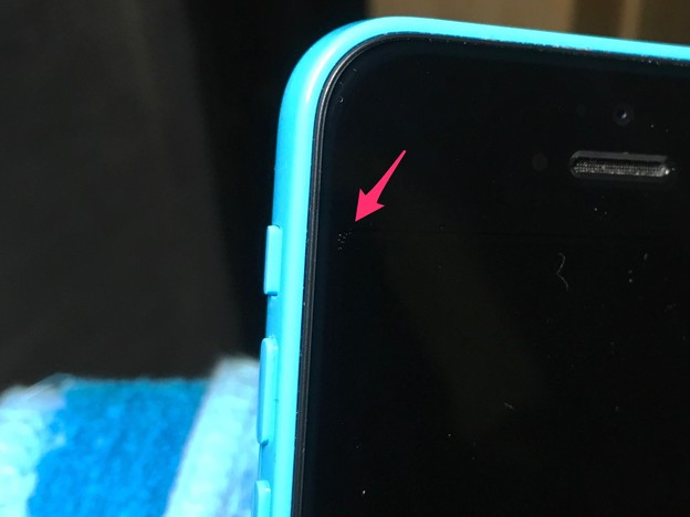 iPhone 5c：液晶隅みの内部に結露？！ - 6