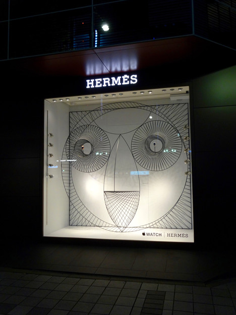 名古屋三越栄店1階に「Apple Watch Hermès」のディスプレイ - 1