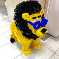 JR名古屋タカシマヤ：各階にレゴ作品の展示 - 6（レゴのライオン）