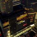 写真: ミッドランドスクエア「スカイプロムナード」から見た夜景 - 14：セントラルタワーズ