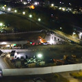 写真: 桃花台線の旧車両基地進入高架撤去工事（2018年5月15日） - 6：上から見下ろした工事現場