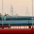 写真: 天白川沿いから見た名港トリトン - 5：名港中央大橋