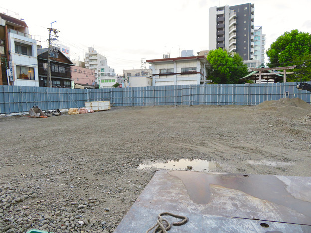 すっかり更地になっていた旧・大須中公設市場跡地（2018年9月2日） - 3