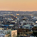 円福寺の展望台から見た夕焼け - 3