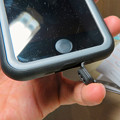 EspouseのiPhone 7＆8用の格安防水・耐衝撃ケース No - 17：Lightningコネクタ部分