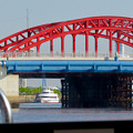 写真: クルーズ名古屋（2019年5月）No - 134：船内から見た中川橋